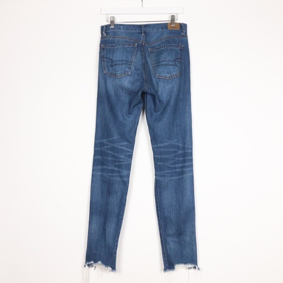 American Eagle Hi-Rise Girlfriend Jeans Long - Picture 5 of 9